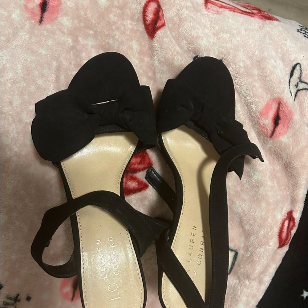 LC Lauren Conrad Black Women's Shoes